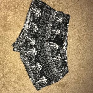 Tropical printed shorts